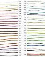 snur saten / snur satin de 2mm - in nenumarate culori stralucitoare la rola de 46 ml.