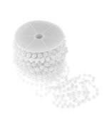 Sirag perle de plastic; decorarea legăturilor de flori, coroane, scaune, ambalare cadouri, aranjamente de nunta, floristica, aranjamente de craciun sau ca un lant