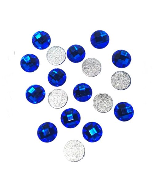 Pietre acrilice de  lipit albastru, sunt ideale pentru personalizarea obiectelor vestimentare si pentru accesorii.