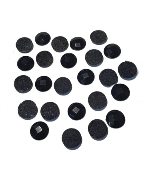 Pietre acrilice pentru lipit negre, sunt ideale pentru personalizarea obiectelor vestimentare si pentru accesorii.