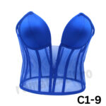 Corset complet cupe de sutien – Corsetul este creat pentru a accentua talia și pentru a oferi acea imagine de clepsidra dorită de fiecare reprezentantă a sexului frumos. Fiecare femeie are nevoie uneori de un corset. Sunt confortabilie și se modeleaza pe corp, se leaga cu snur la spate.