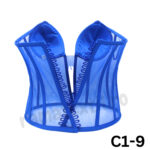 Corset complet cupe de sutien – Corsetul este creat pentru a accentua talia și pentru a oferi acea imagine de clepsidra dorită de fiecare reprezentantă a sexului frumos. Fiecare femeie are nevoie uneori de un corset. Sunt confortabilie și se modeleaza pe corp, se leaga cu snur la spate.