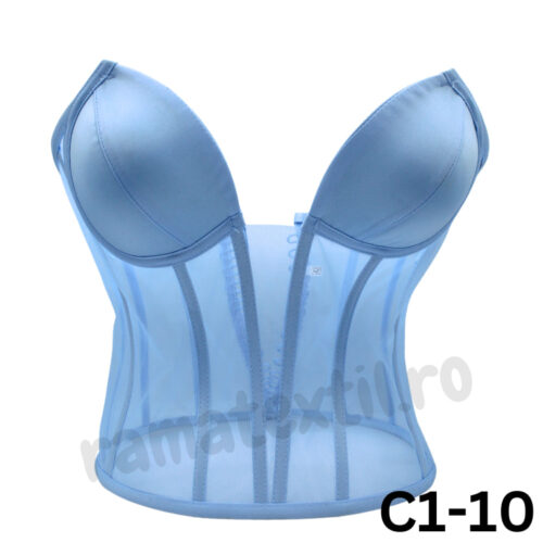 Corset complet cupe de sutien – Corsetul este creat pentru a accentua talia și pentru a oferi acea imagine de clepsidra dorită de fiecare reprezentantă a sexului frumos.