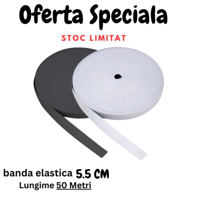 Banda elastic pentru masti este un tesut elastic realizat dintr-un amestec de poliester pentru o uzură moale, dar durabilă.