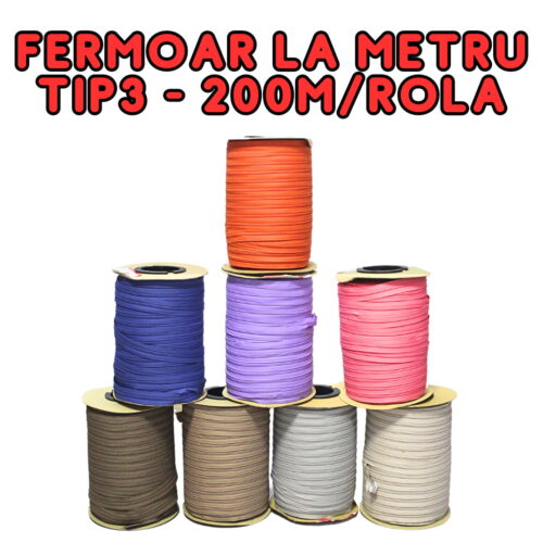 fermoar la metru tip3 - 200m rola