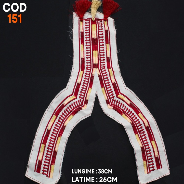 Guler decorativ brodat