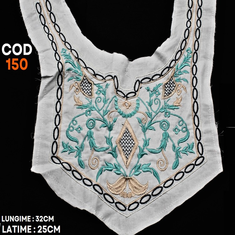 Guler decorativ brodat