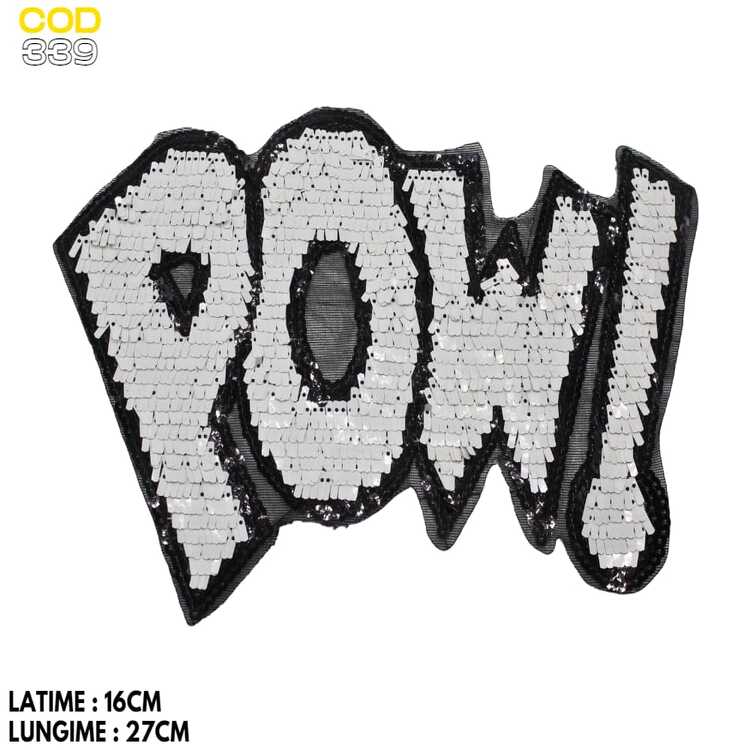 Aplicație cu paiete „POW!”