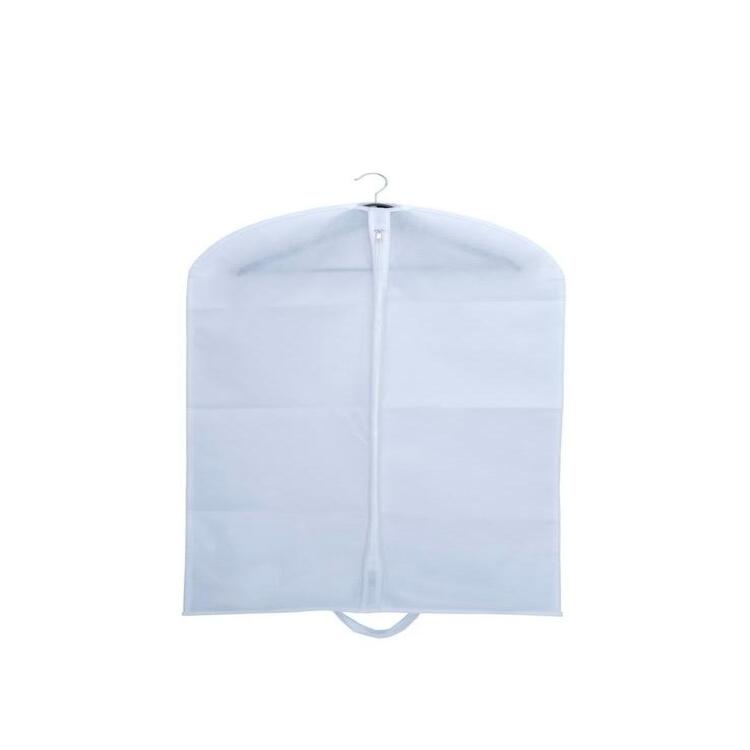 Husă pentru rochie de mireasă – cu fermoar - ALB(80x180 cm)