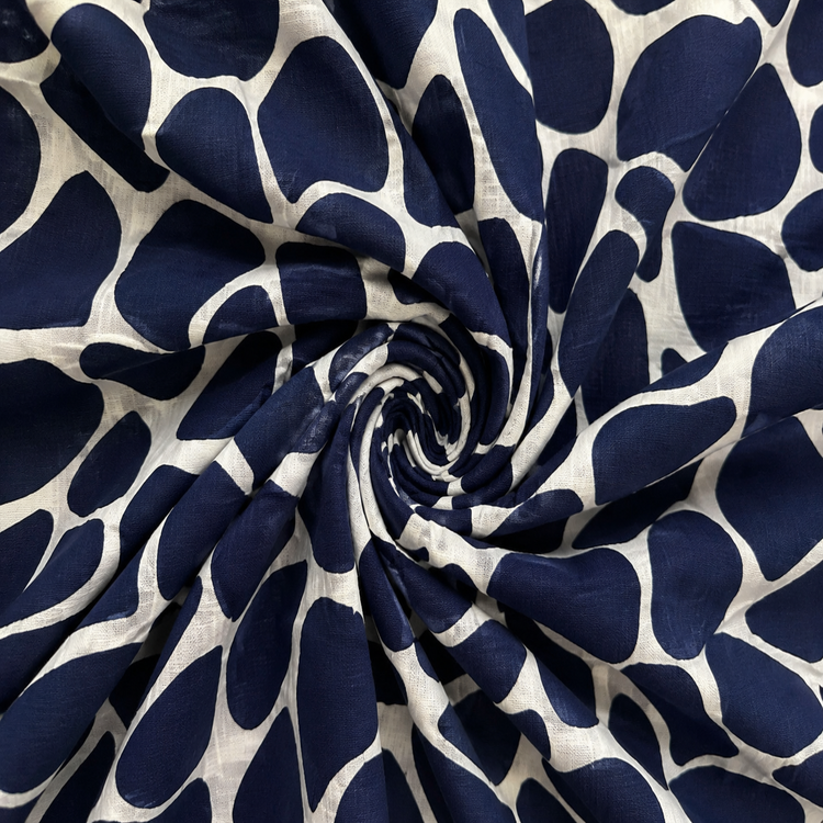 In imprimat cu model abstract organic