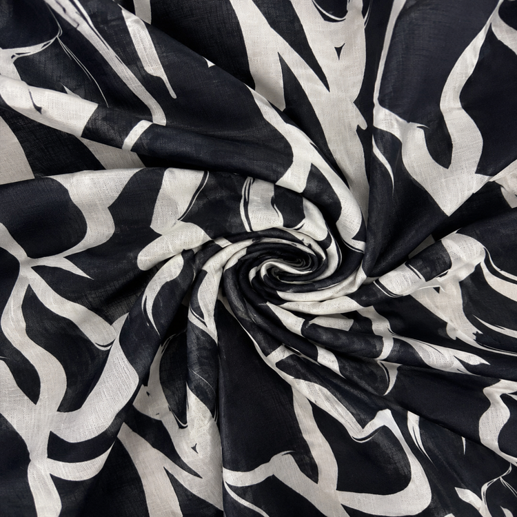 In imprimat cu model abstract artistic
