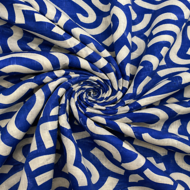 In imprimat cu model geometric abstract