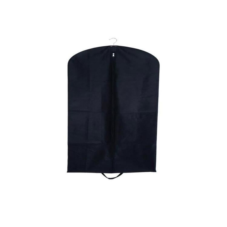 Husă pentru rochie de mireasă – cu fermoar - NEGRU(80x180 cm)