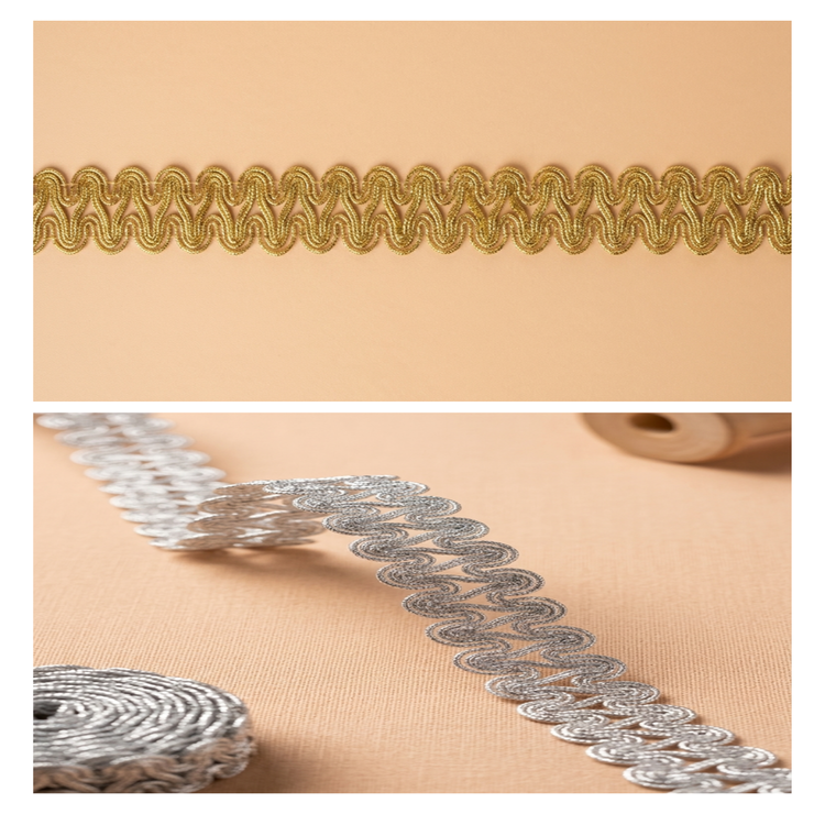 Pasmanterie Galon din Lurex – Cod 13-4081 10Y